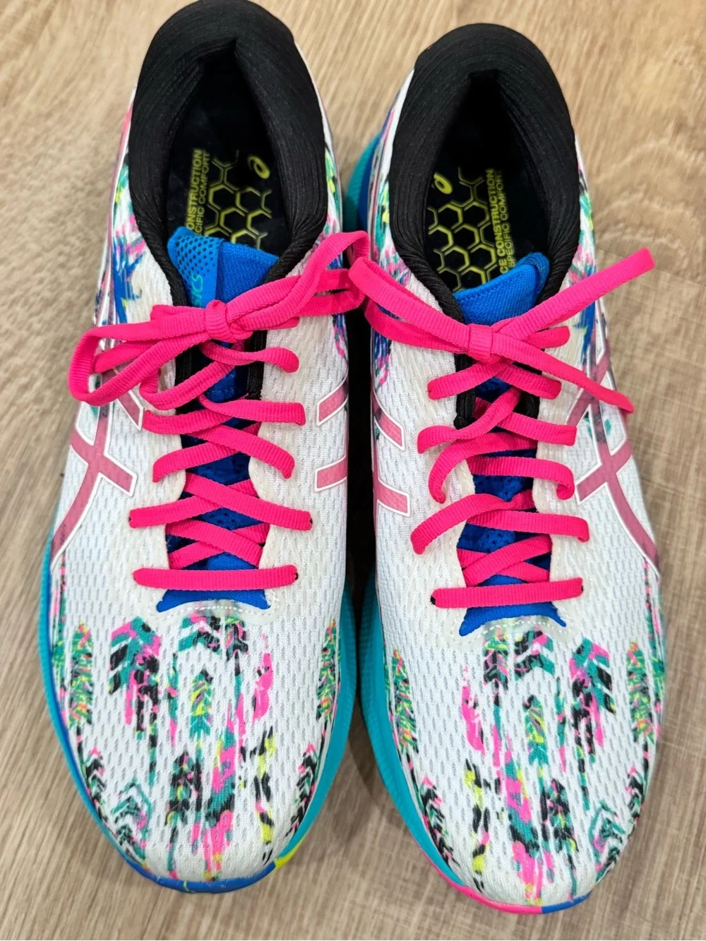 ASICS GEL Nimbus 24 Women’s Size 11 NWOT Running Shoes White Multicolor